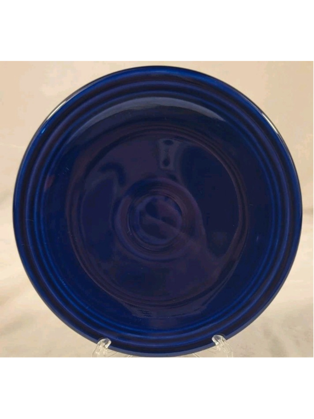 FIesta Cobalt Blue appetizers bread and butter plate fiestaware Homer Laughlin